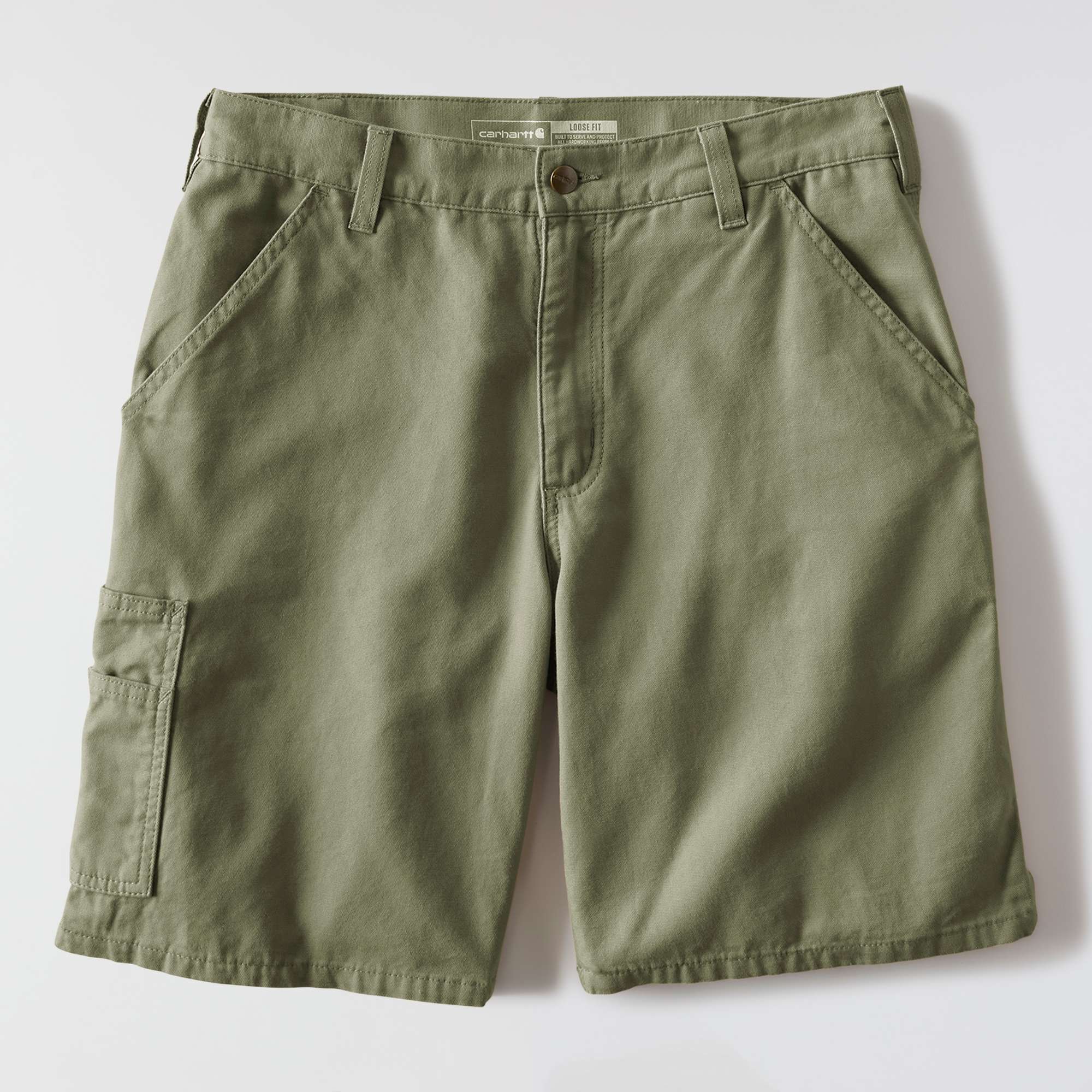 Loose fit 9" stateline canvas shorts - work shorts