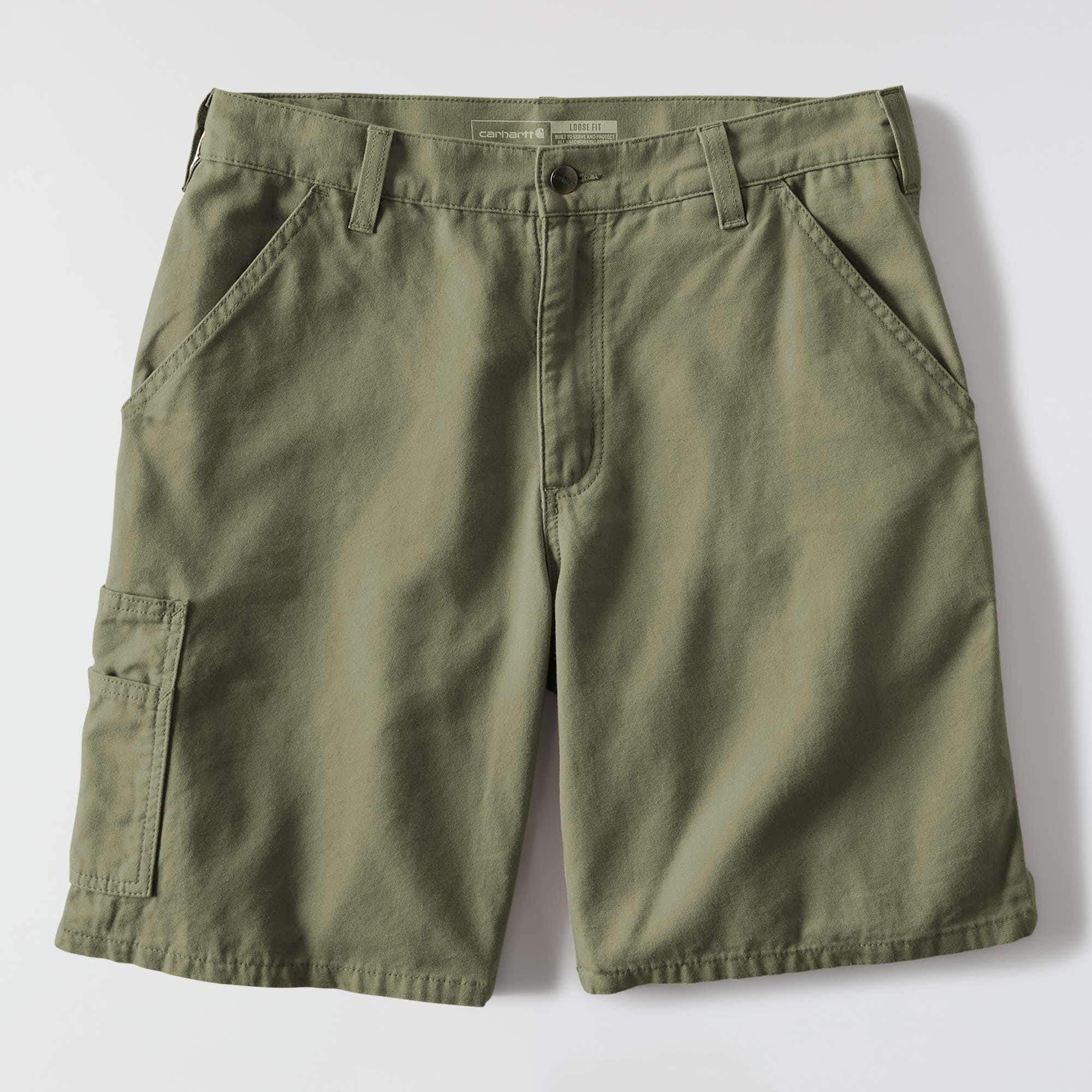 Loose fit 9" stateline canvas shorts - work shorts
