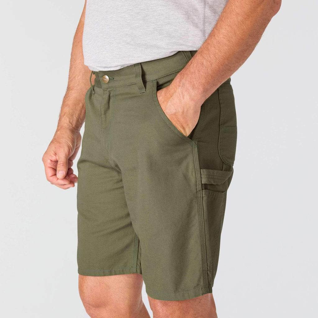 Loose fit 9" stateline canvas shorts - work shorts