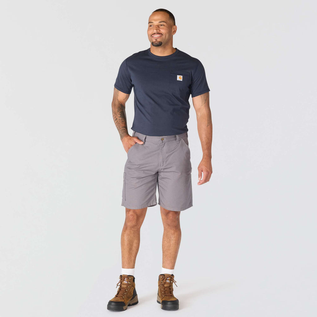 Loose fit 9" stateline canvas shorts - work shorts