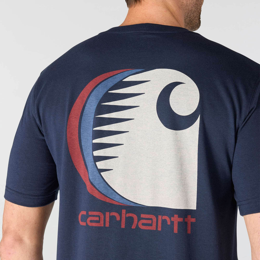 Men's irvine relaxed fit c logo t-shirt