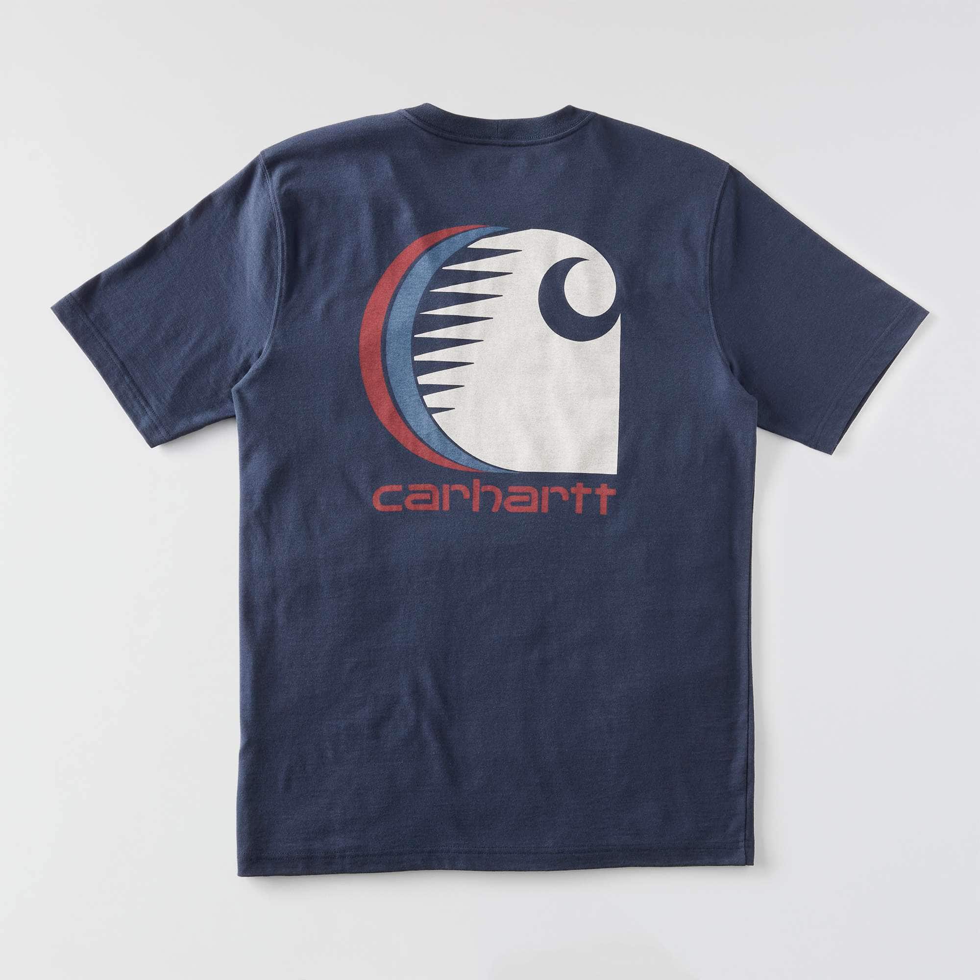 Men's irvine relaxed fit c logo t-shirt
