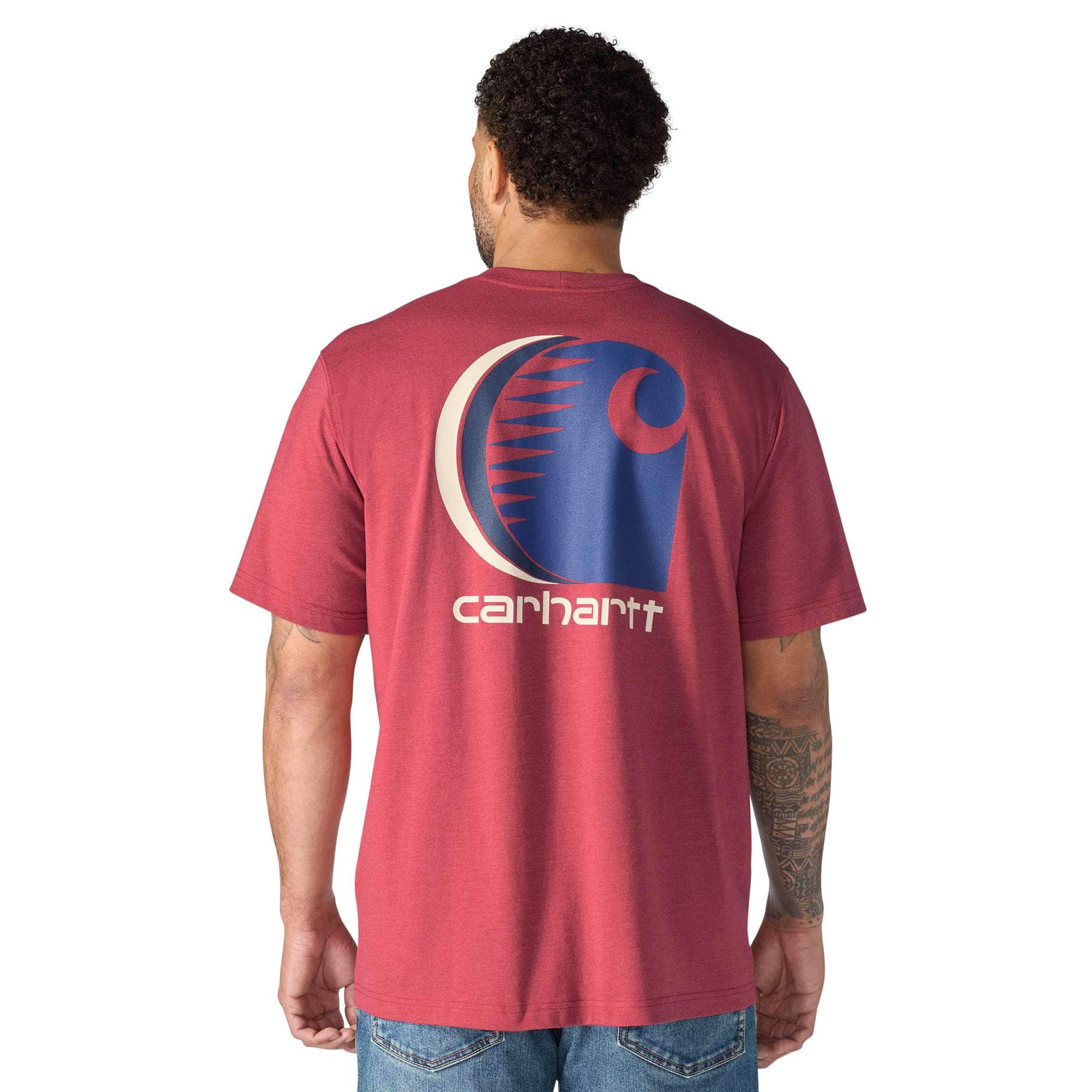 Men's irvine relaxed fit c logo t-shirt