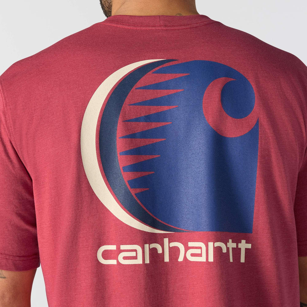 Men's irvine relaxed fit c logo t-shirt