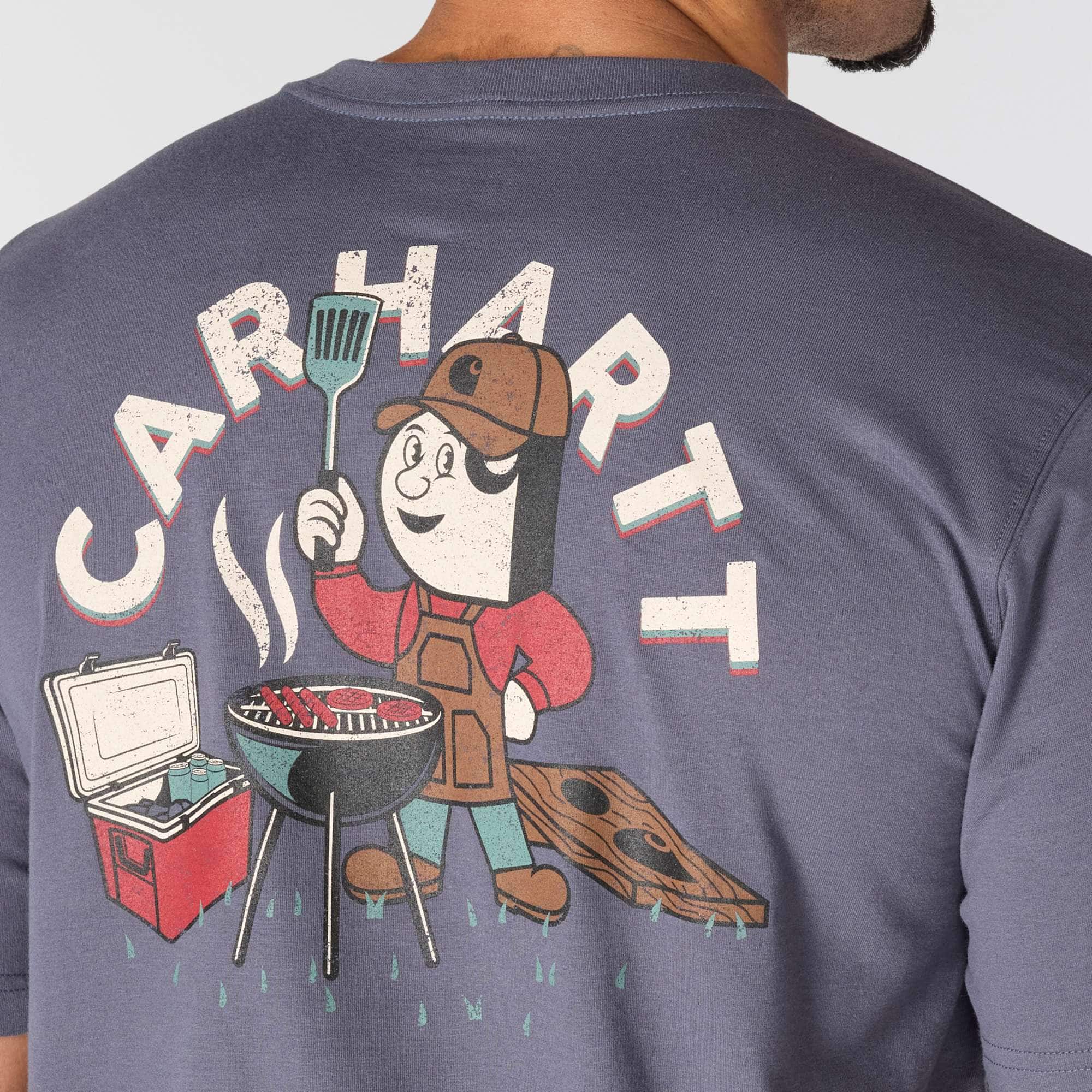 Men's irvine relaxed fit grill t-shirt