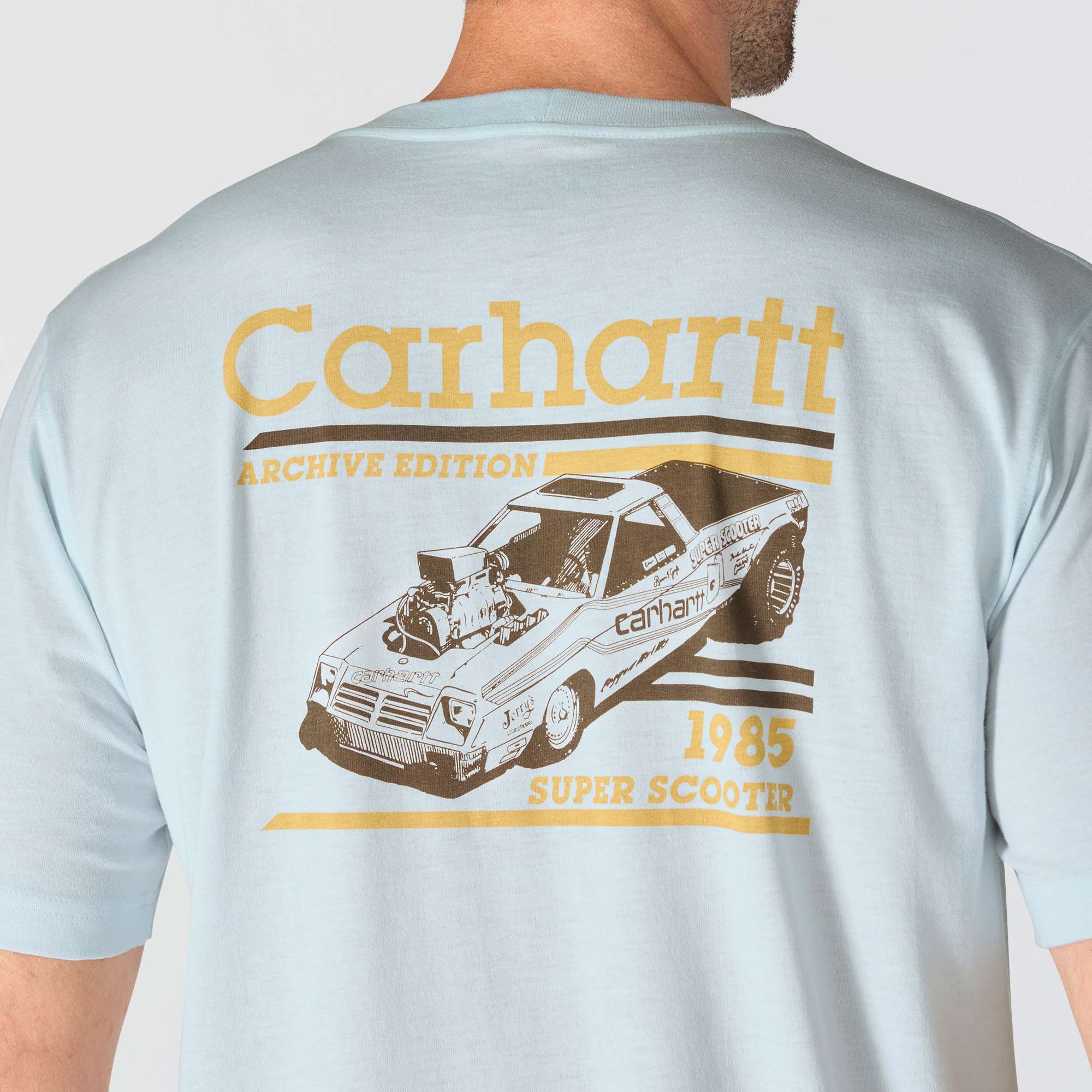 Men's irvine relaxed fit racing graphic t-shirt