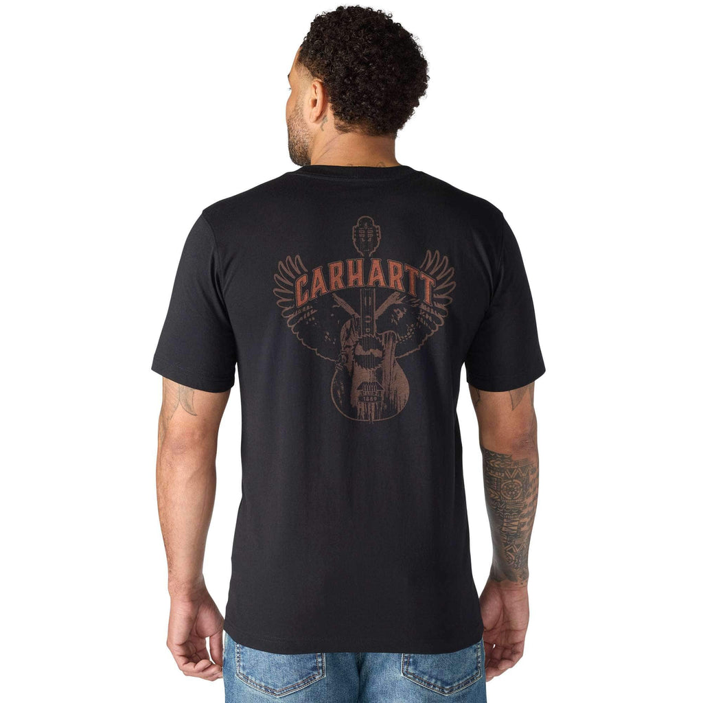 Men's irvine relaxed fit guitar graphic t-shirt