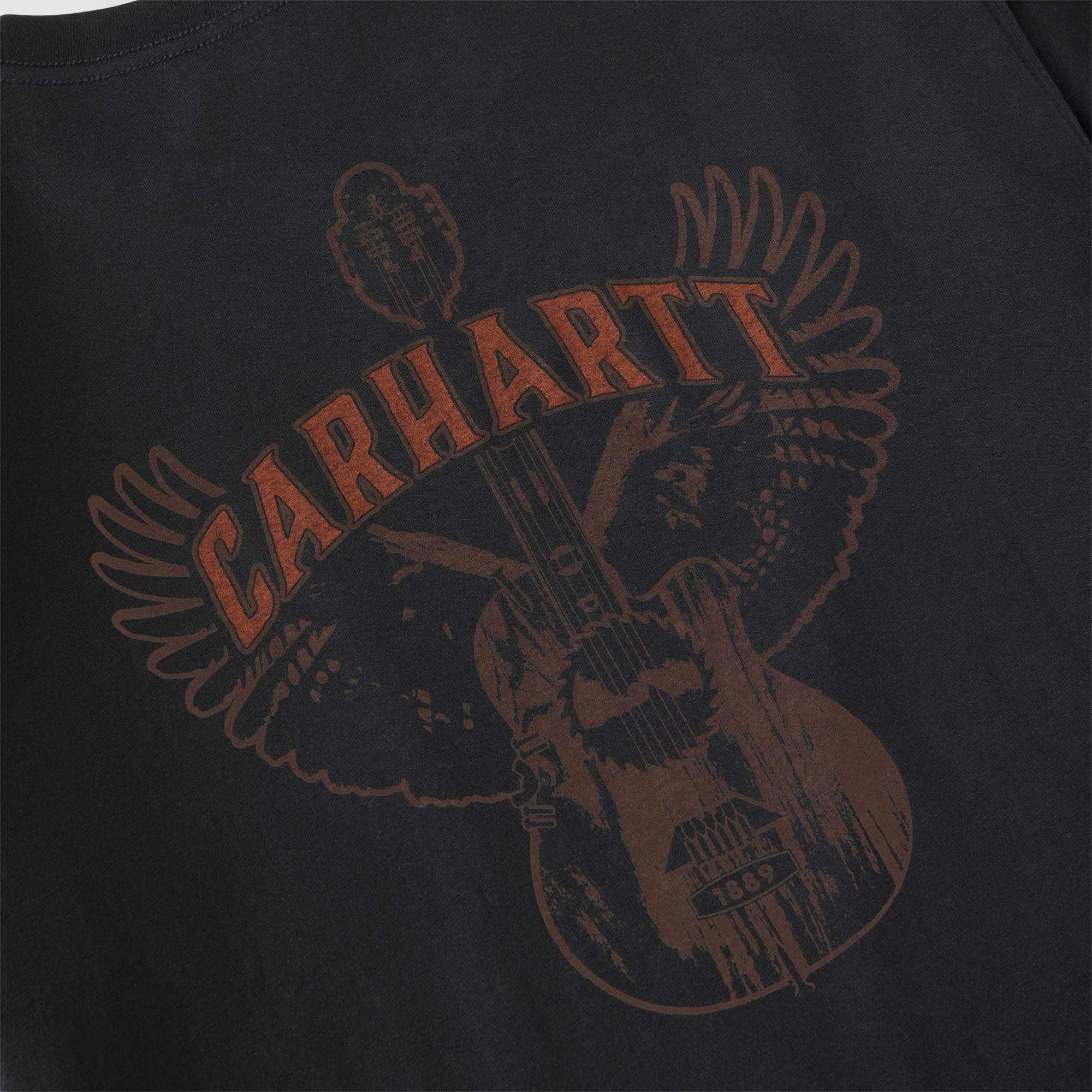 Men's irvine relaxed fit guitar graphic t-shirt