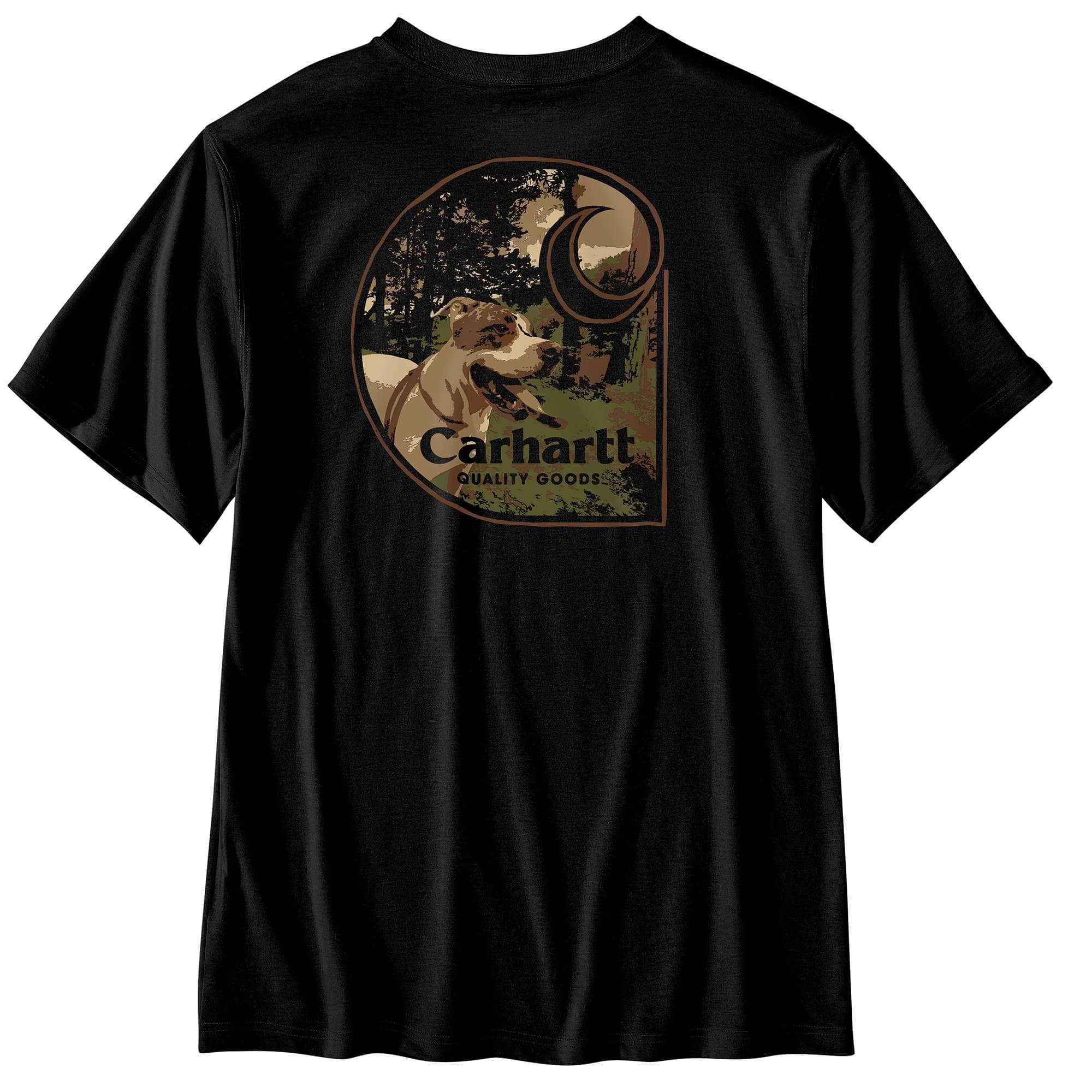 Men's irvine relaxed fit dog graphic t-shirt