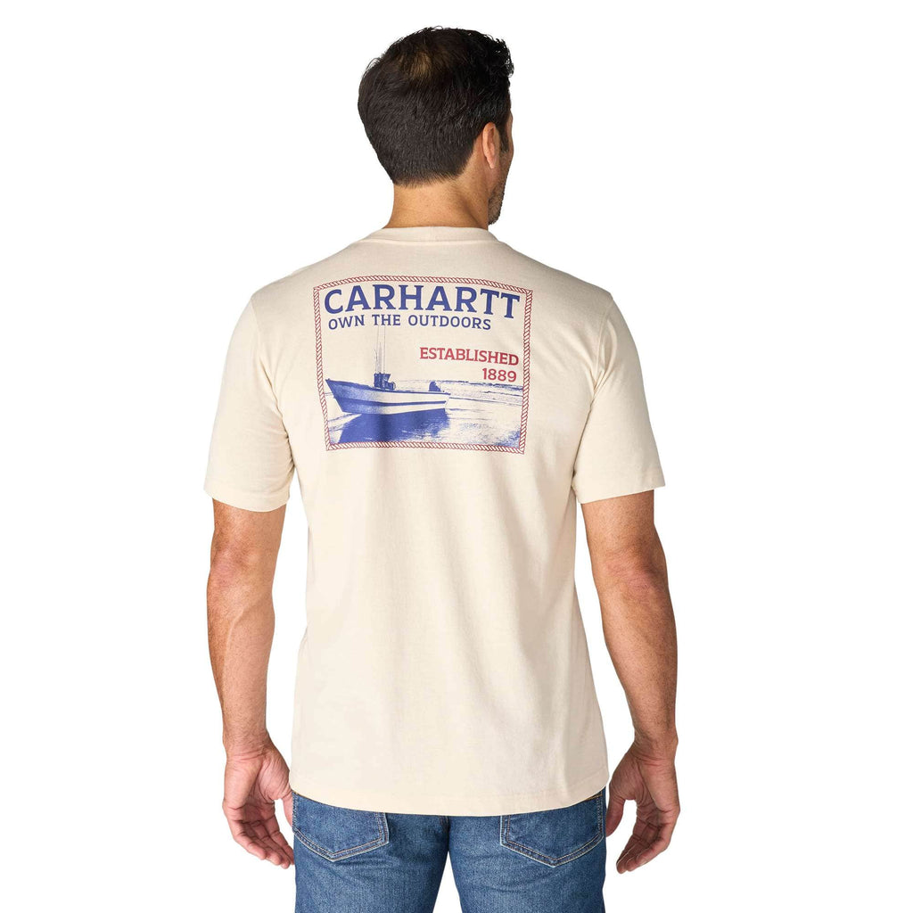 Men's irvine relaxed fit boat graphic t-shirt