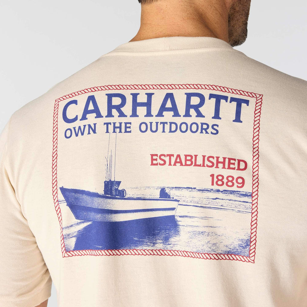 Men's irvine relaxed fit boat graphic t-shirt