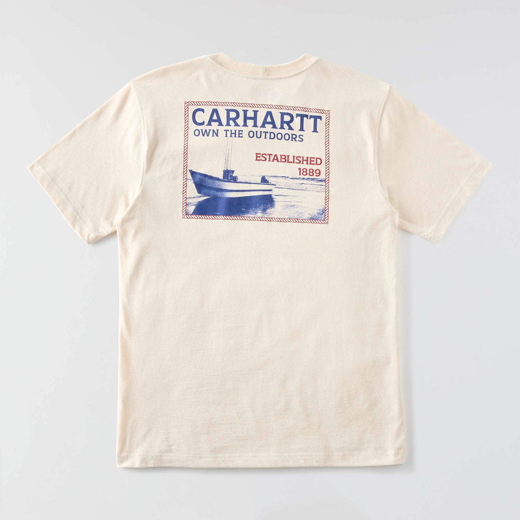 Men's irvine relaxed fit boat graphic t-shirt
