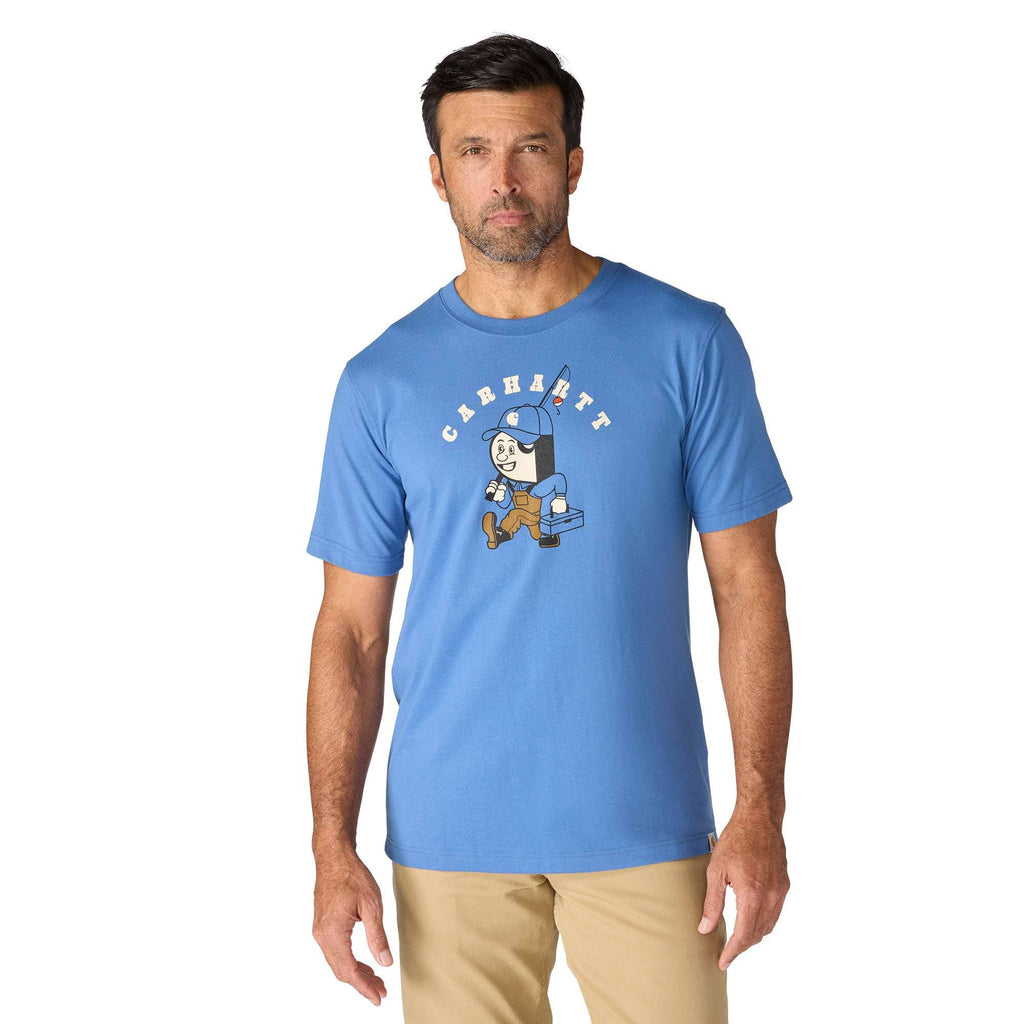 Men's irvine relaxed fit fishing graphic t-shirt