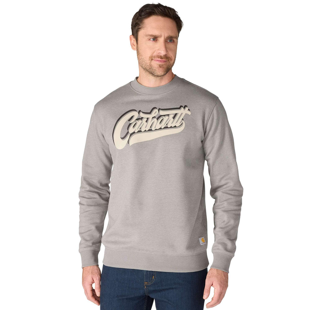 Men's sawyer graphic script crewneck sweatshirt