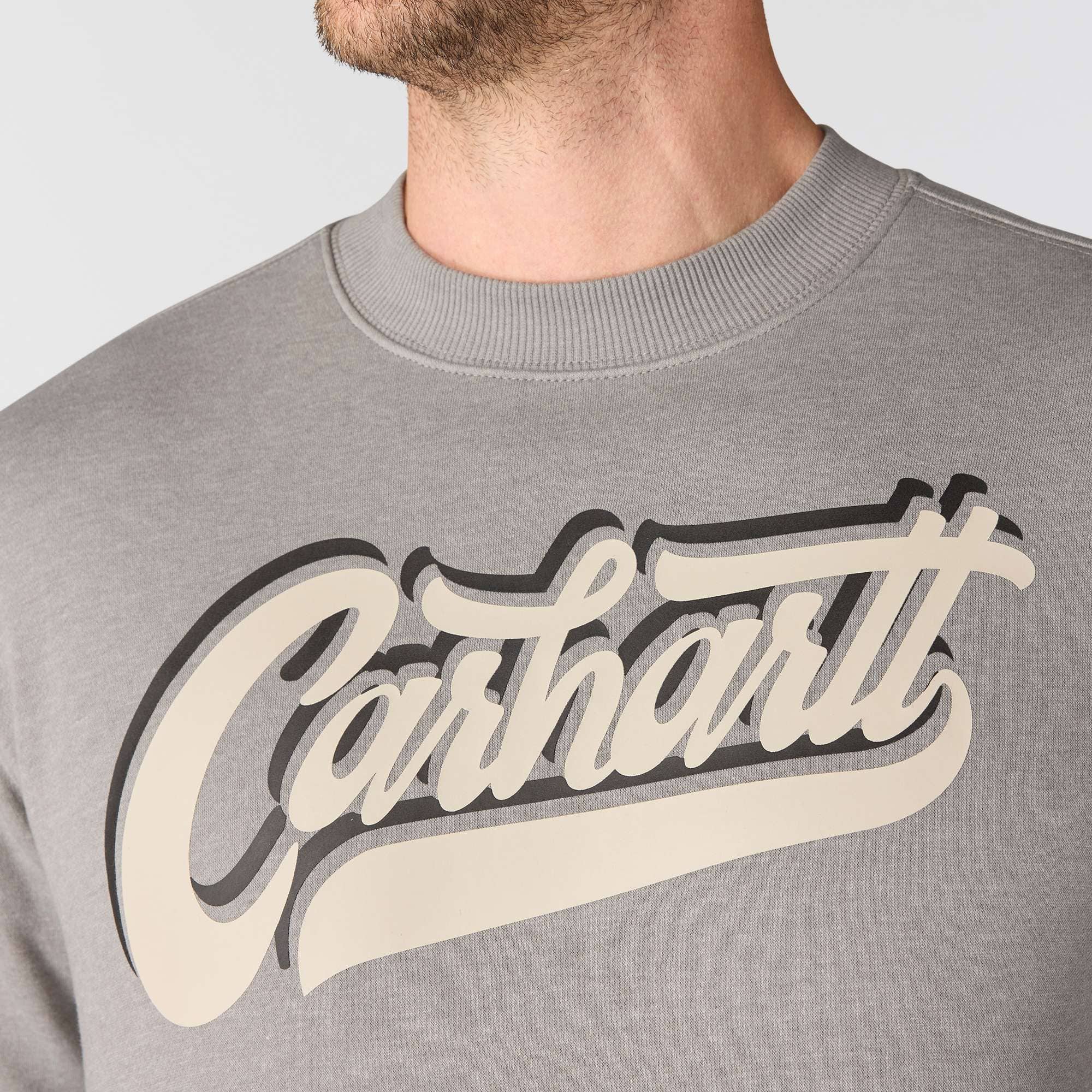 Men's sawyer graphic script crewneck sweatshirt