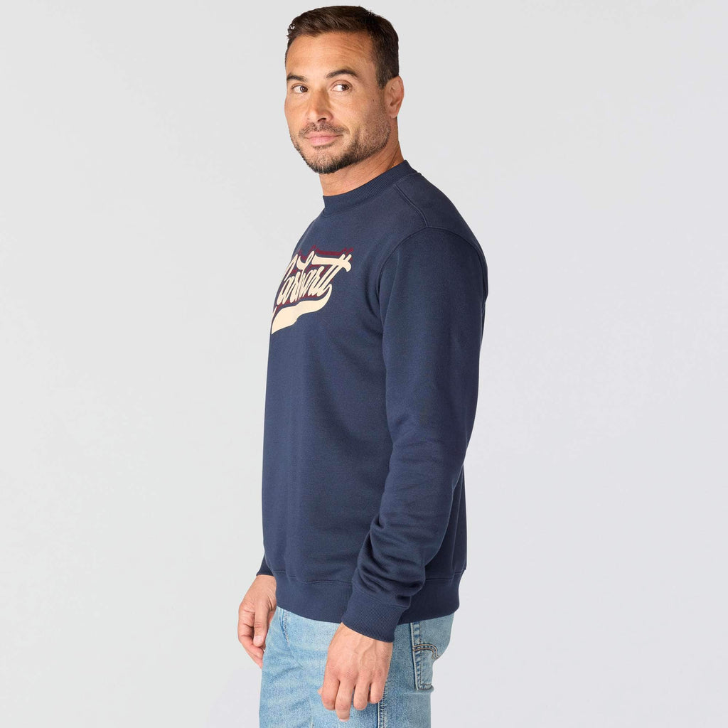 Men's sawyer graphic script crewneck sweatshirt