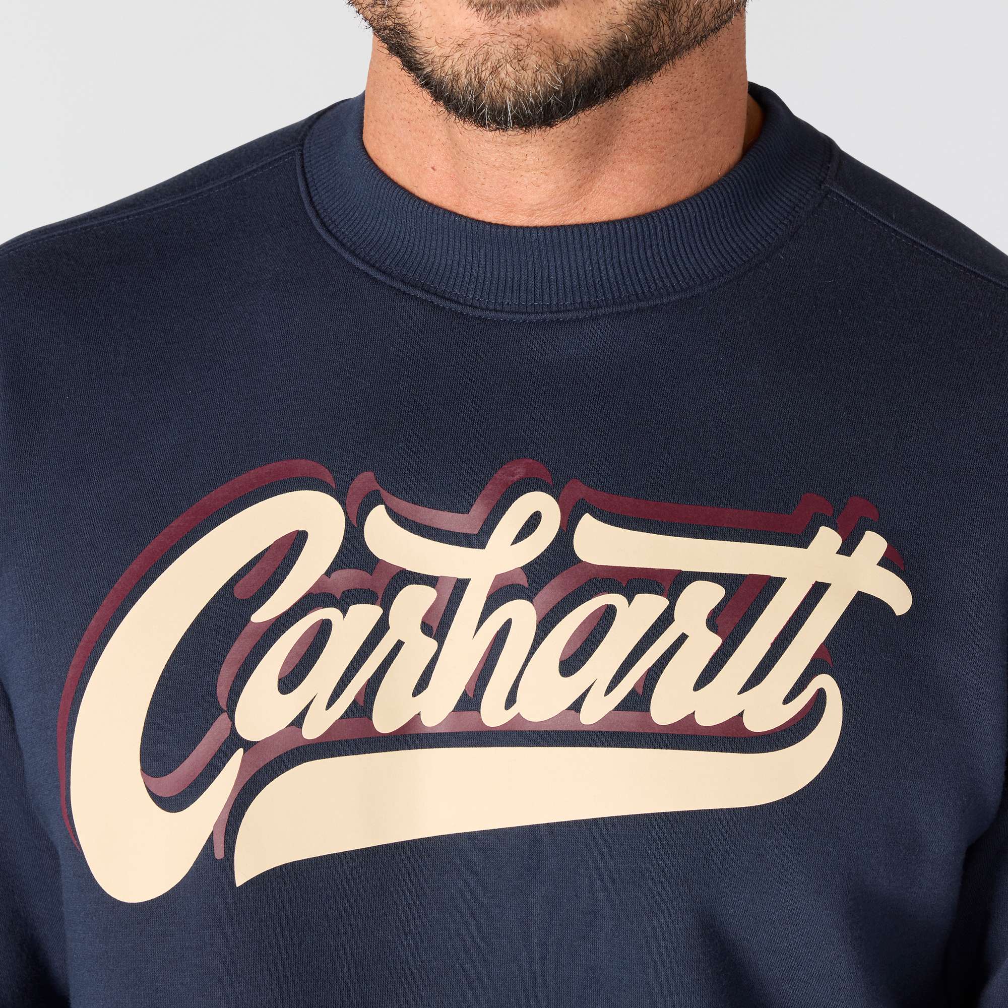Men's sawyer graphic script crewneck sweatshirt