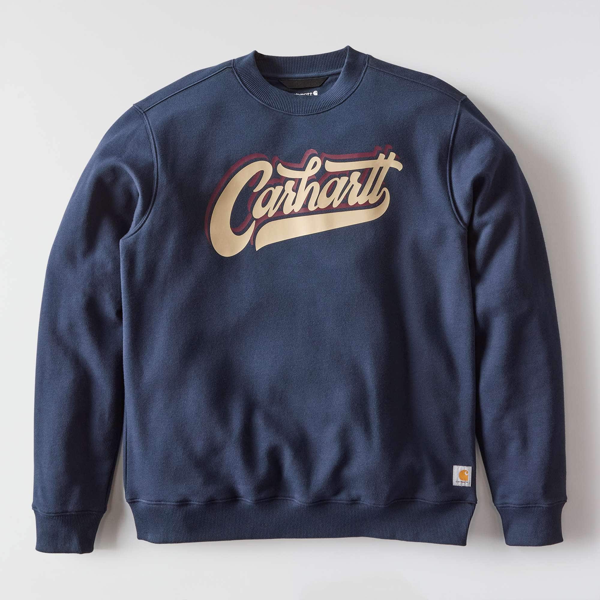 Men's sawyer graphic script crewneck sweatshirt