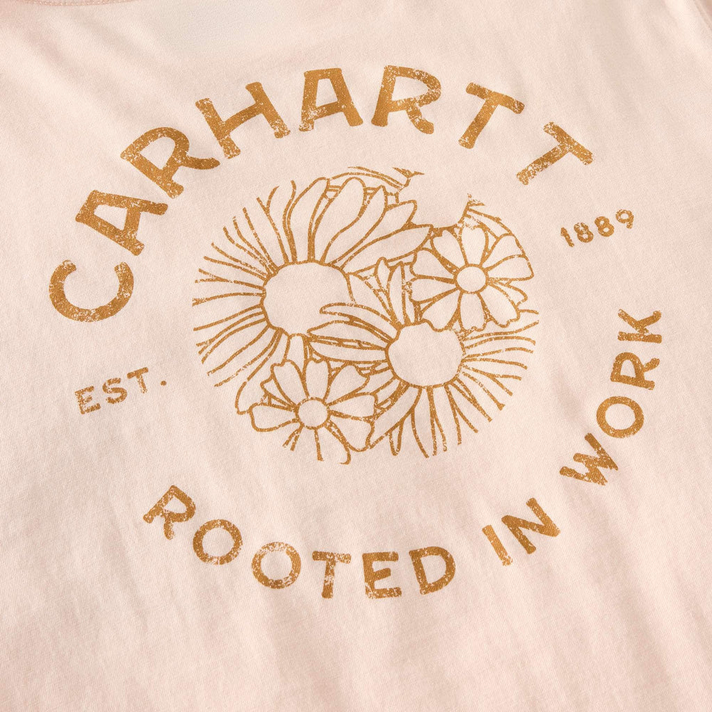 Women's tencel loose fit lightweight floral graphic t-shirt