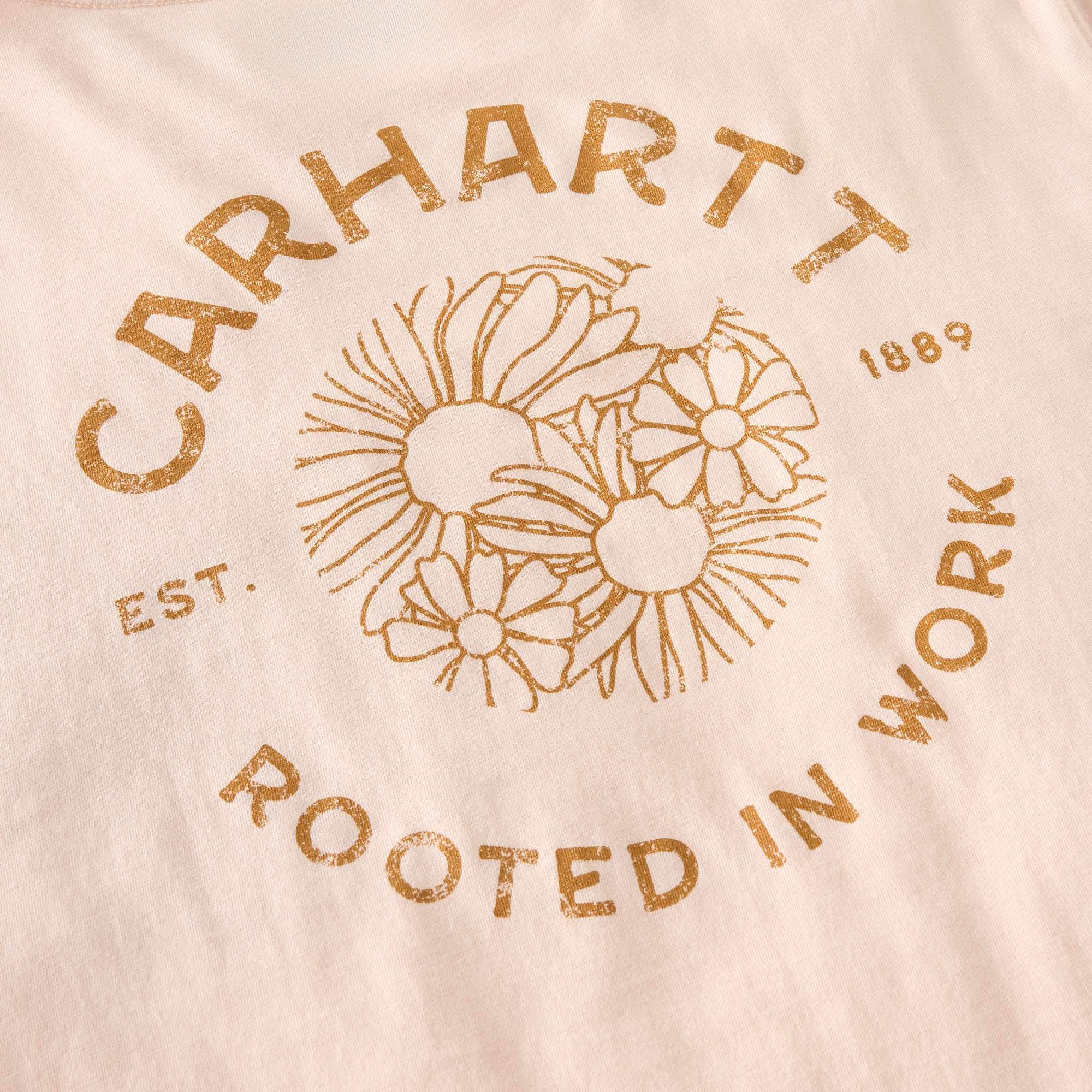 Women's tencel loose fit lightweight floral graphic t-shirt