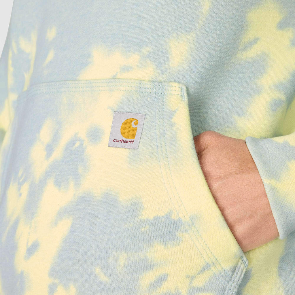 Women's marquette tie dye hoodie