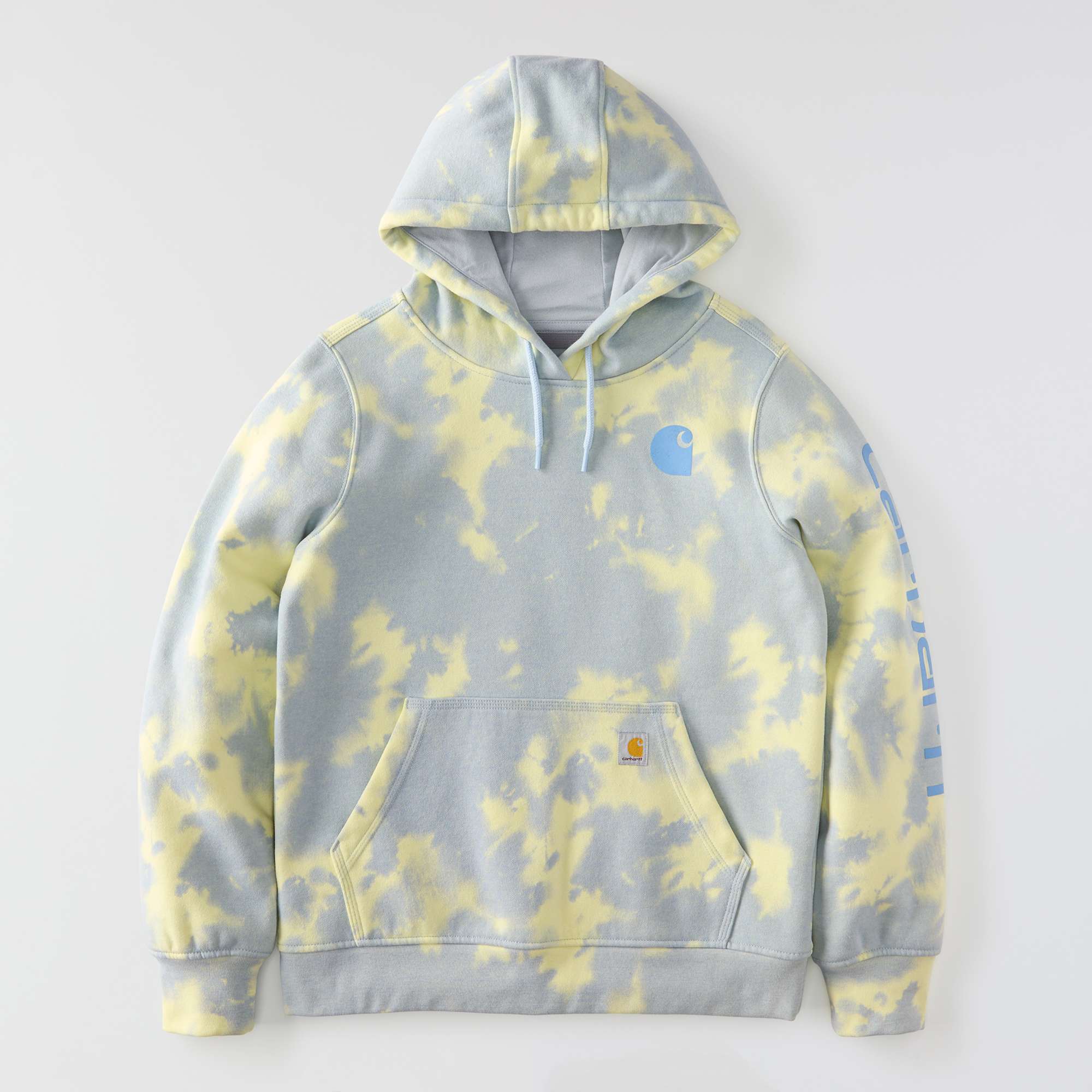 Women's marquette tie dye hoodie