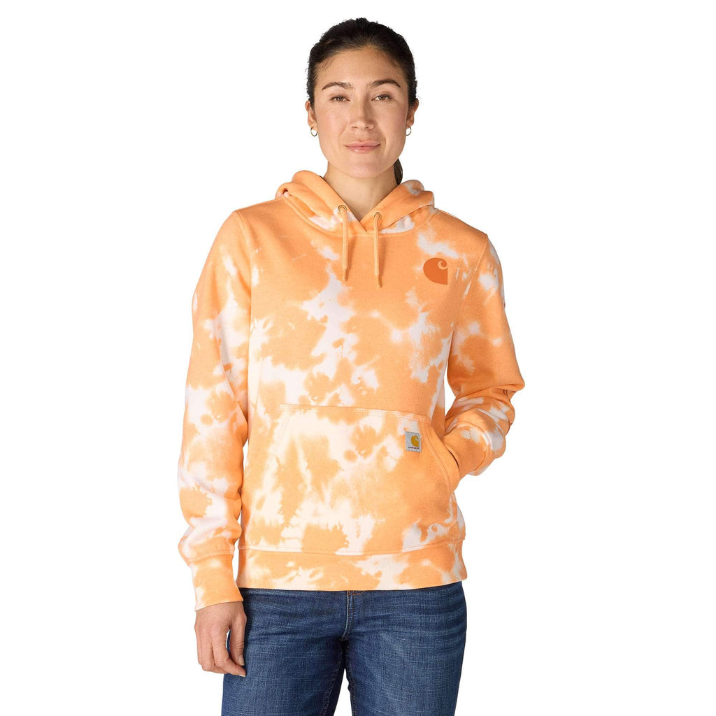 Women's marquette tie dye hoodie