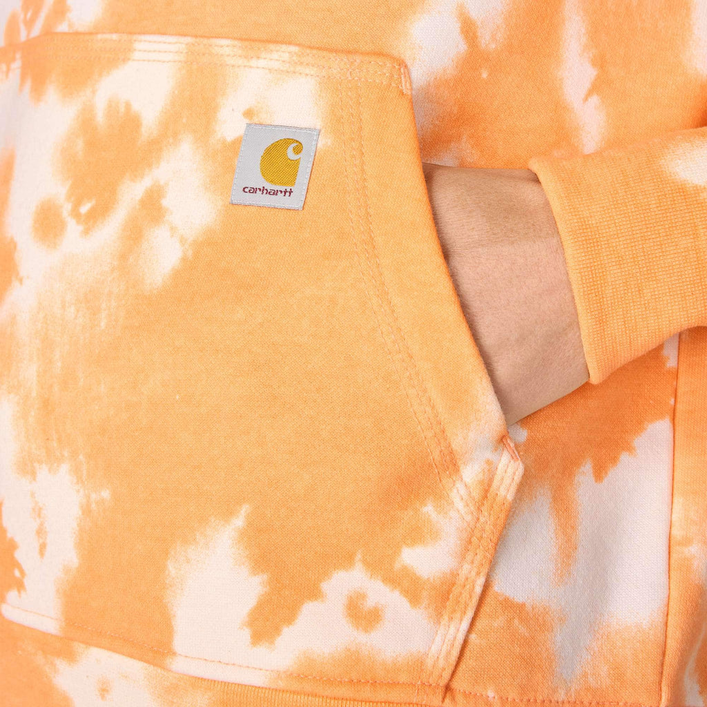 Women's marquette tie dye hoodie