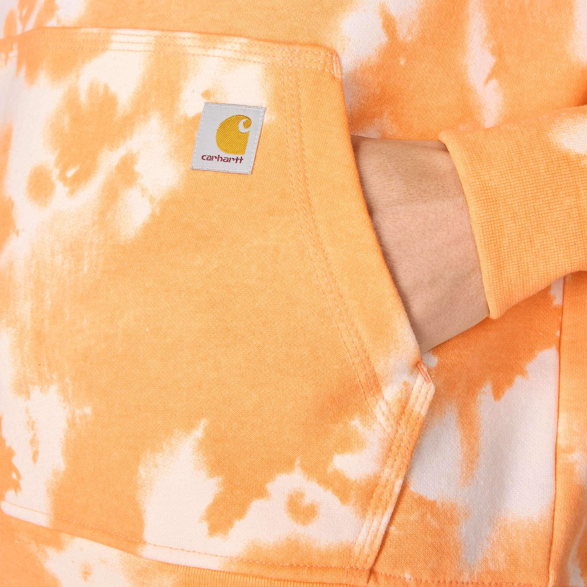 Women's marquette tie dye hoodie