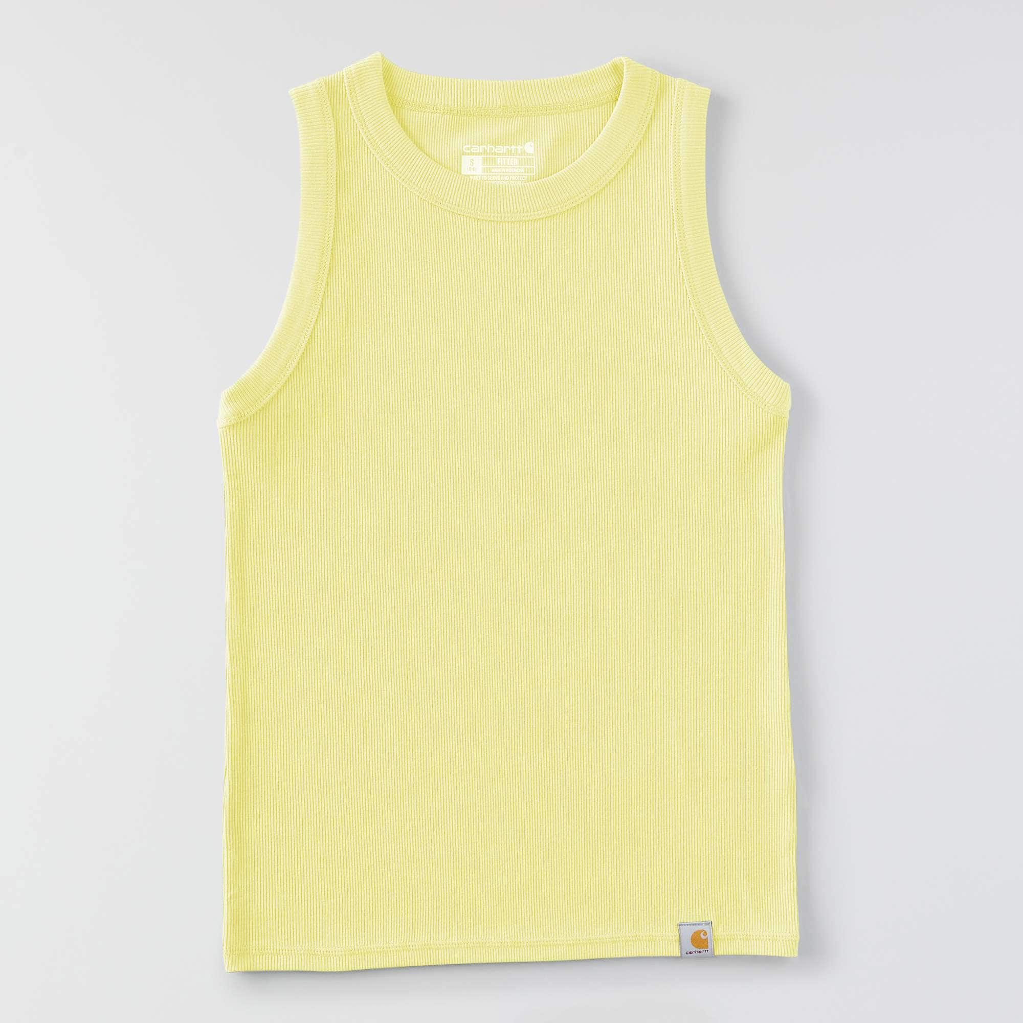 Women's tencel lightweight breathable ribbed tank top