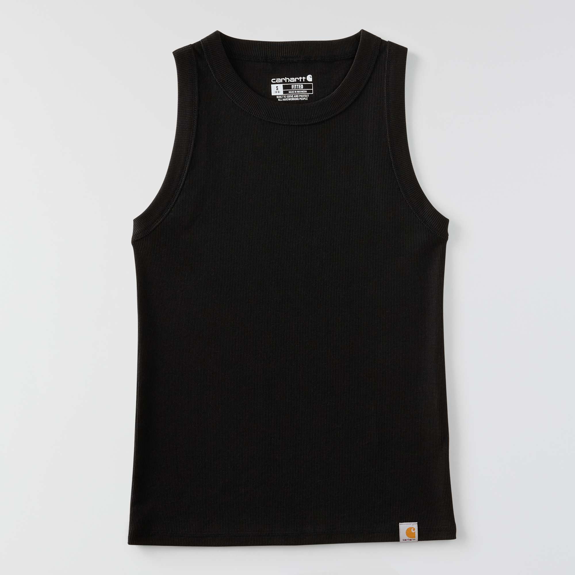 Women's tencel lightweight breathable ribbed tank top