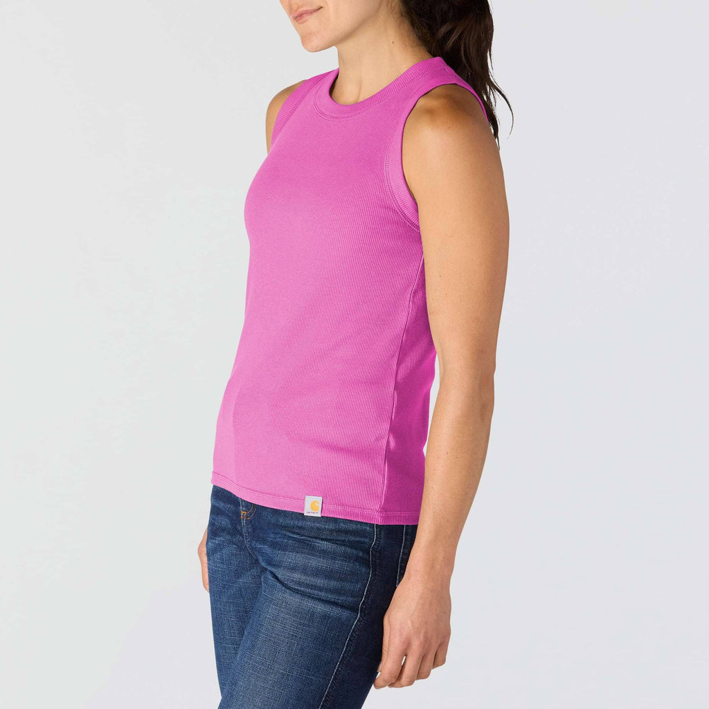 Women's tencel lightweight breathable ribbed tank top