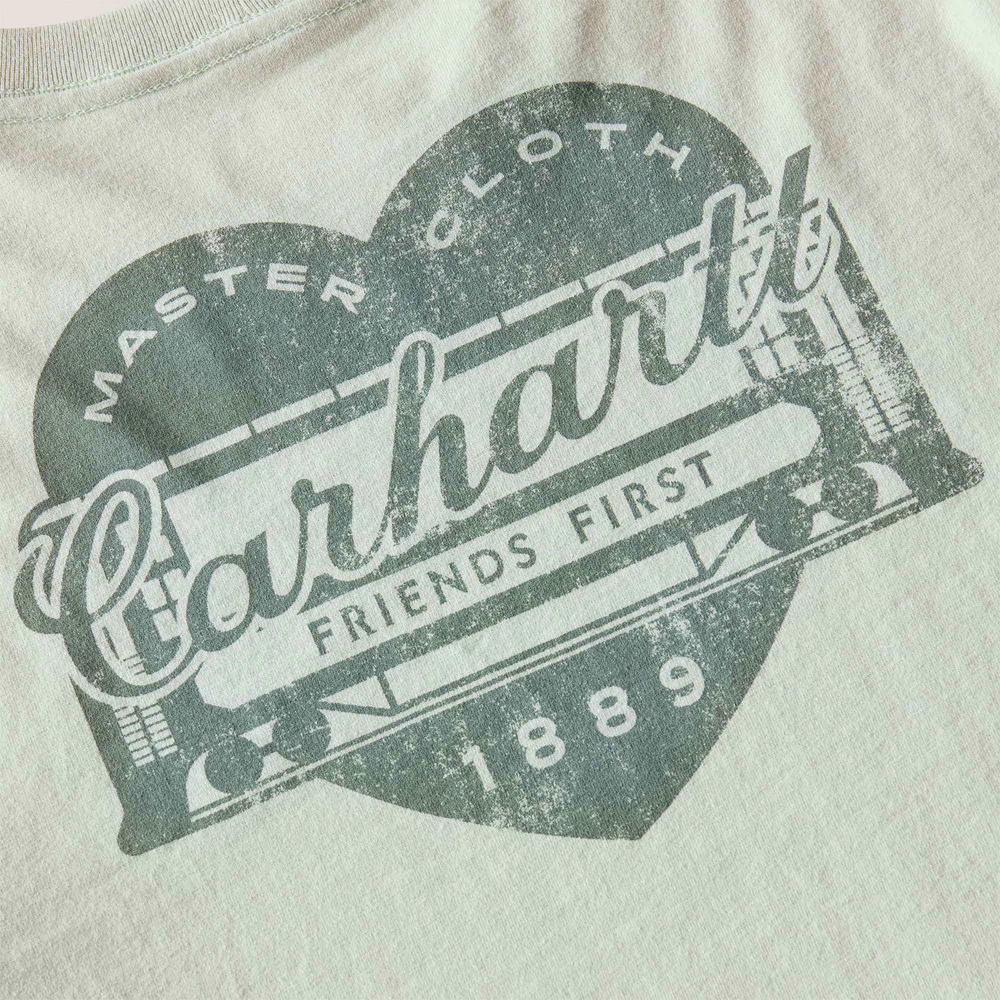 Women's irvine relaxed fit heritage heart graphic t-shirt