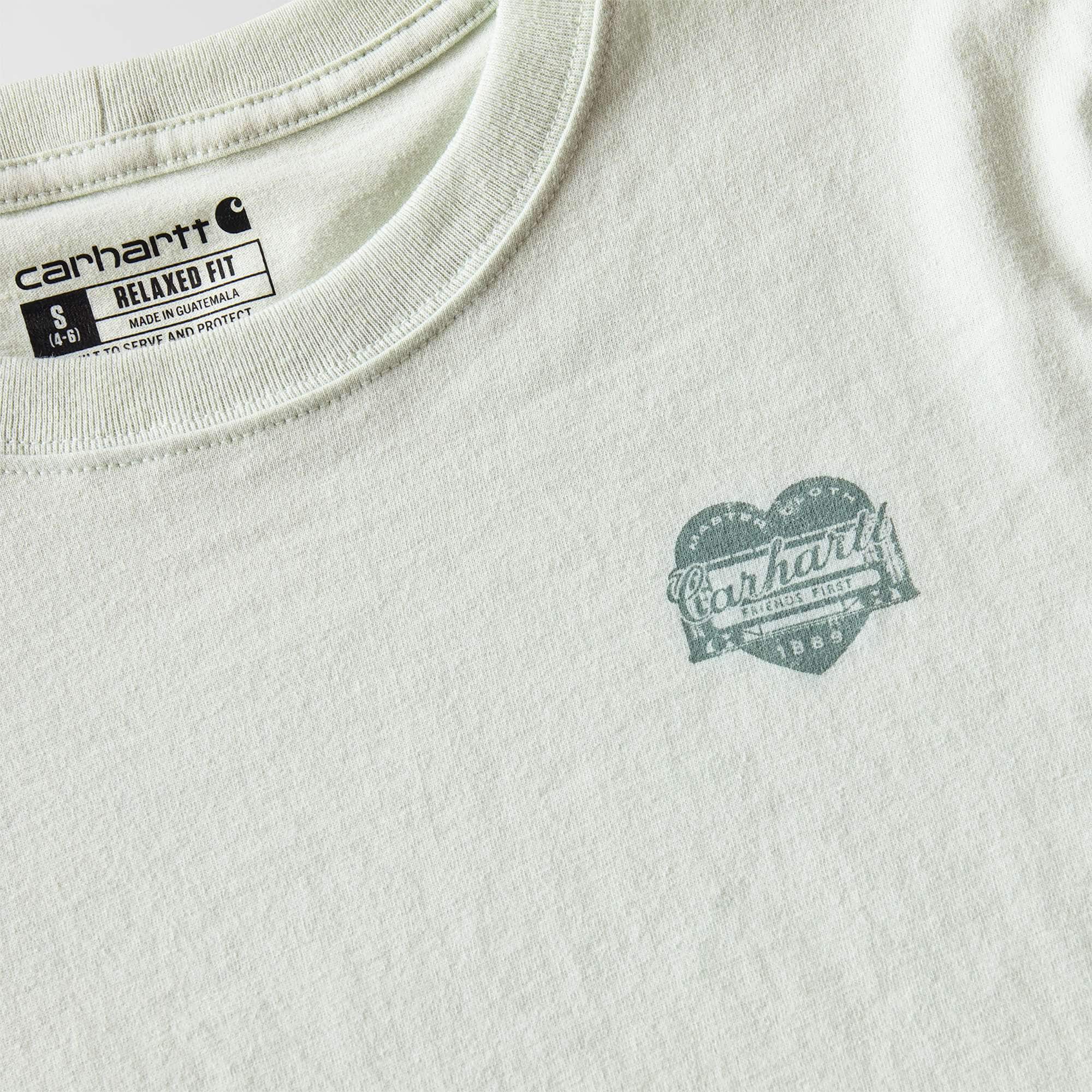 Women's irvine relaxed fit heritage heart graphic t-shirt