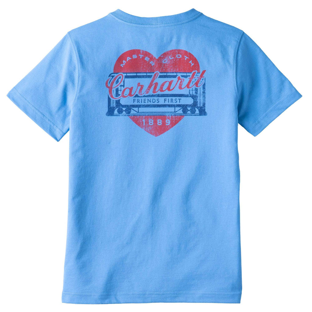 Women's irvine relaxed fit heritage heart graphic t-shirt