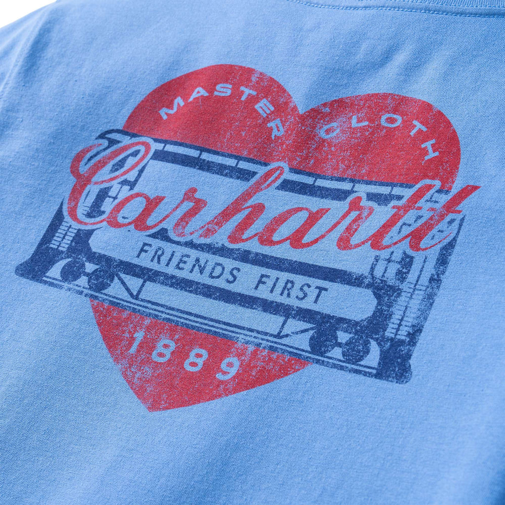 Women's irvine relaxed fit heritage heart graphic t-shirt