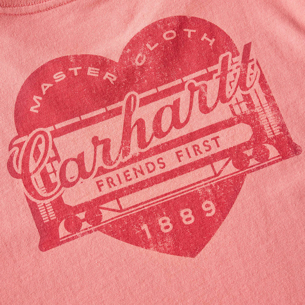 Women's irvine relaxed fit heritage heart graphic t-shirt
