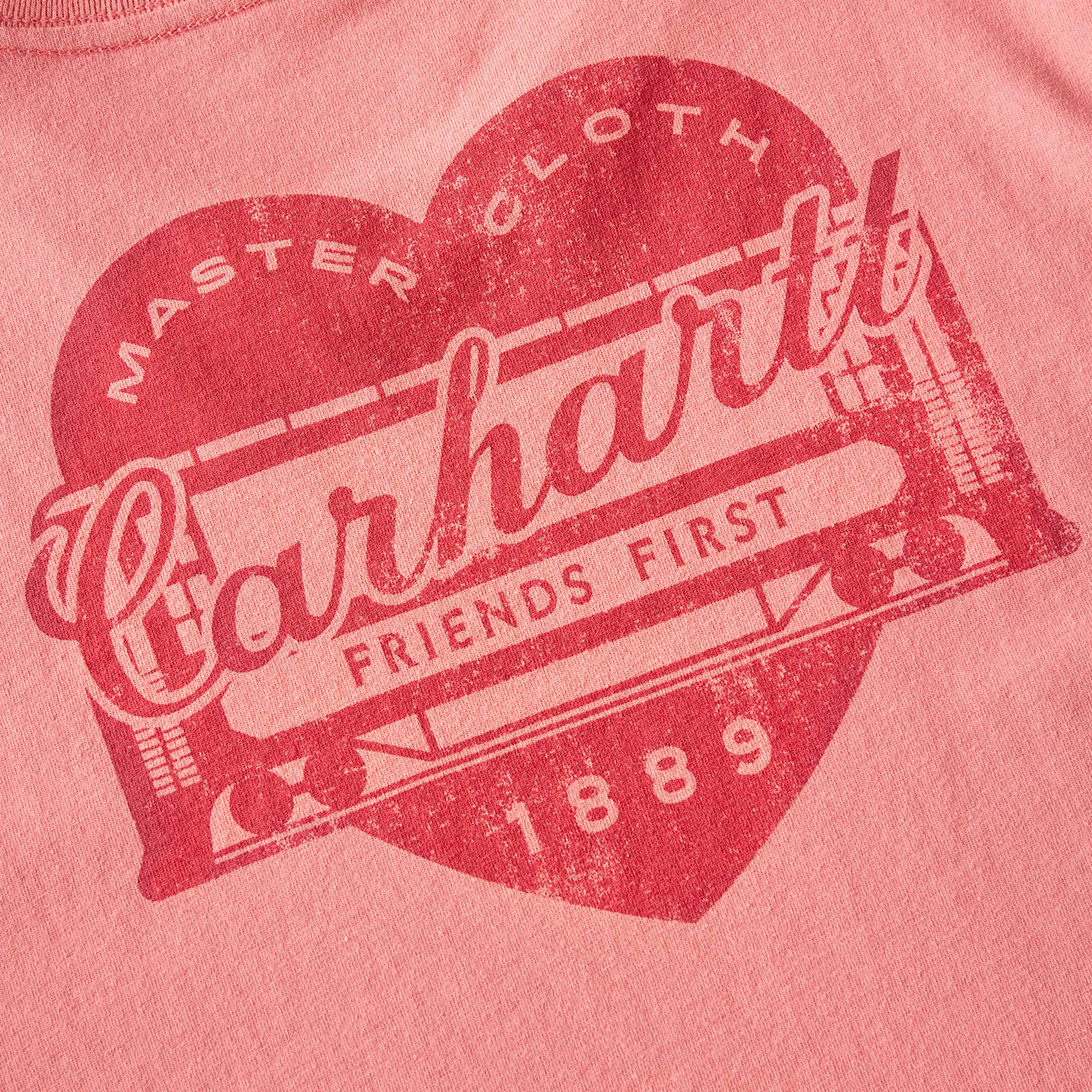 Women's irvine relaxed fit heritage heart graphic t-shirt