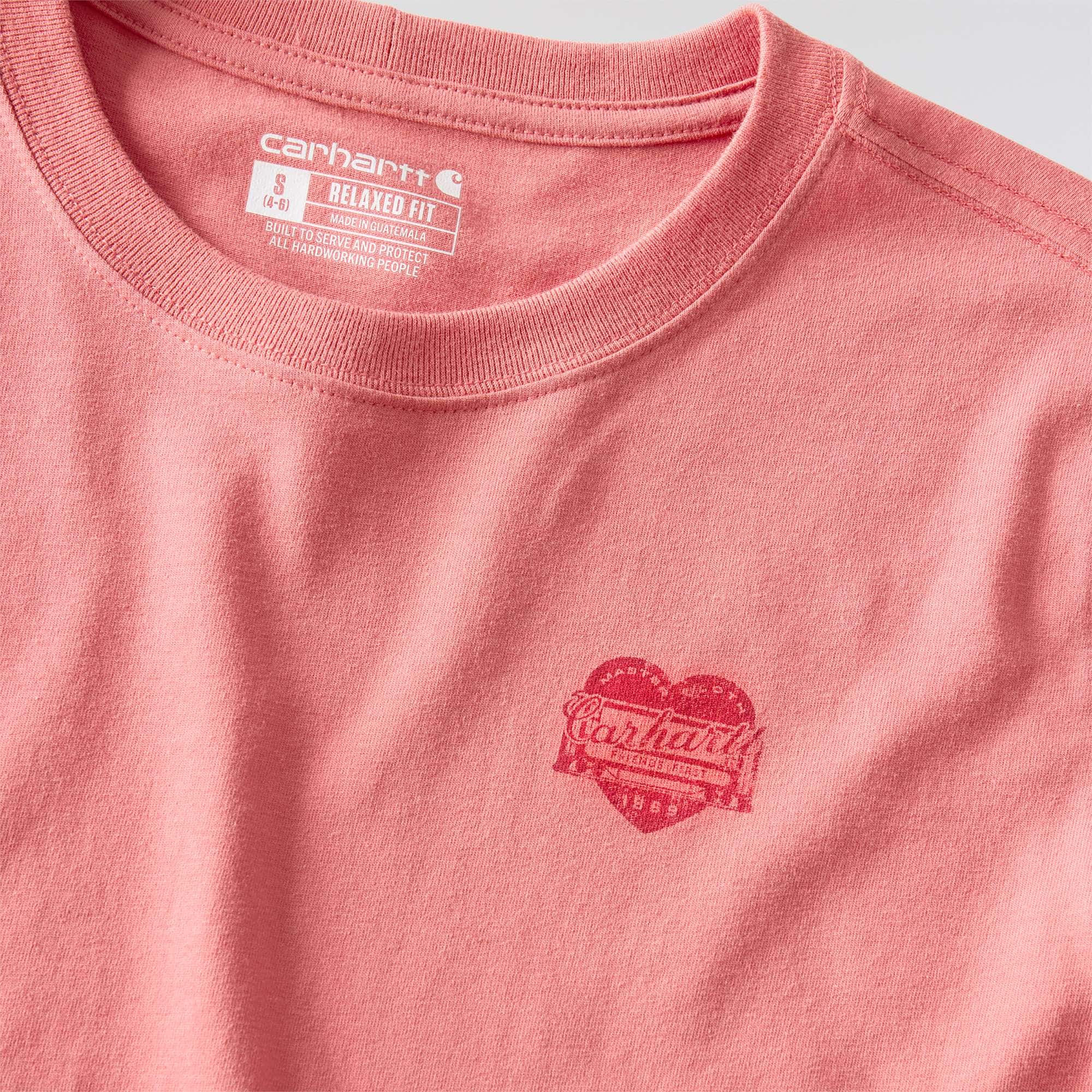 Women's irvine relaxed fit heritage heart graphic t-shirt