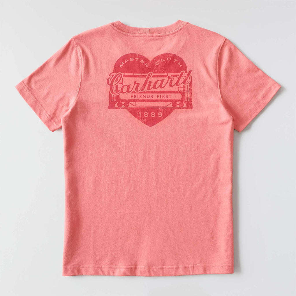 Women's irvine relaxed fit heritage heart graphic t-shirt