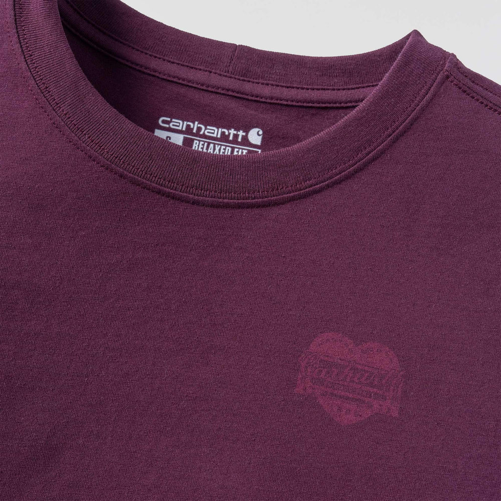 Women's irvine relaxed fit heritage heart graphic t-shirt