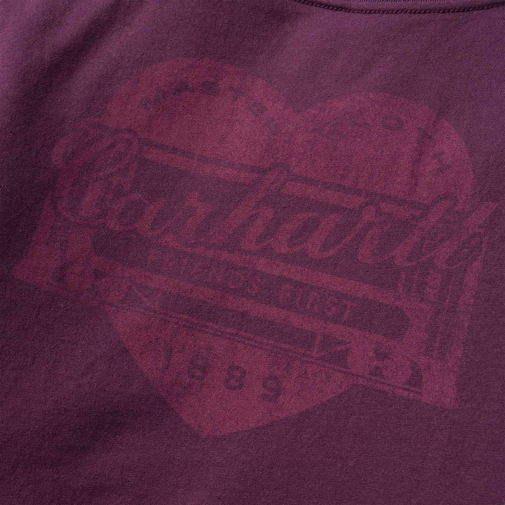 Women's irvine relaxed fit heritage heart graphic t-shirt