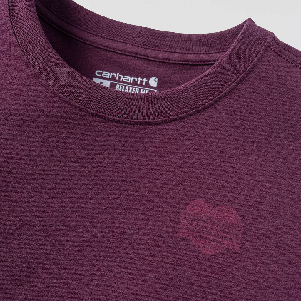 Women's irvine relaxed fit heritage heart graphic t-shirt