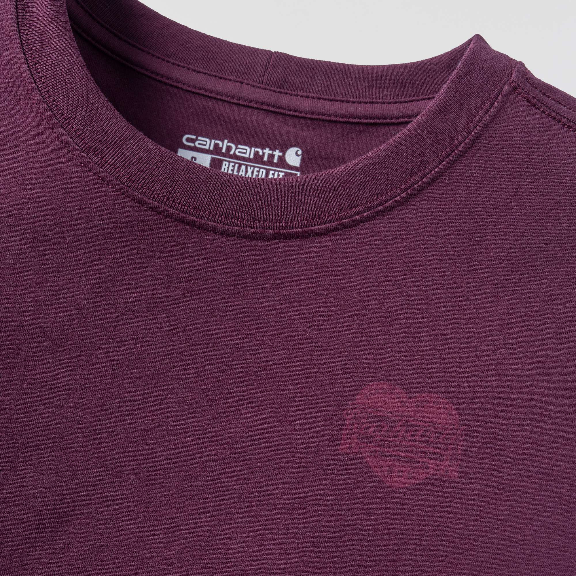 Women's irvine relaxed fit heritage heart graphic t-shirt