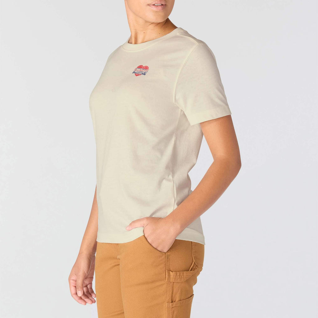 Women's irvine relaxed fit heritage heart graphic t-shirt