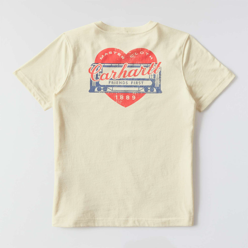 Women's irvine relaxed fit heritage heart graphic t-shirt