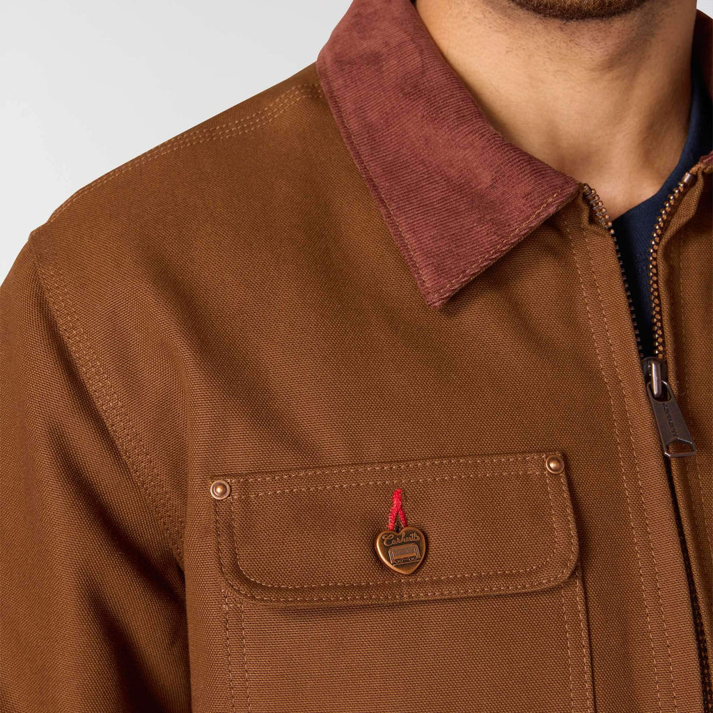Men's crafted series duck sherpa lined chore coat