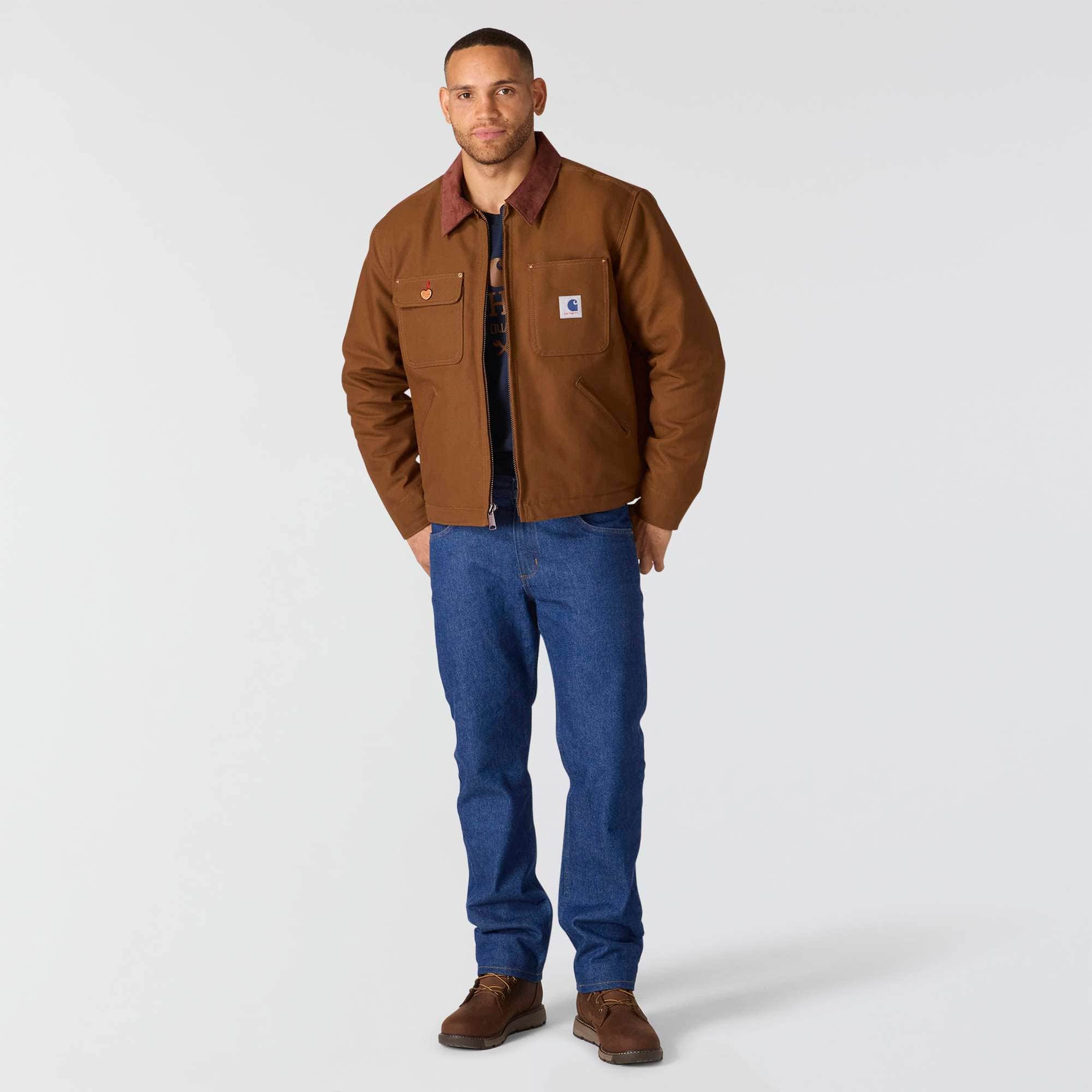 Men's crafted series duck sherpa lined chore coat