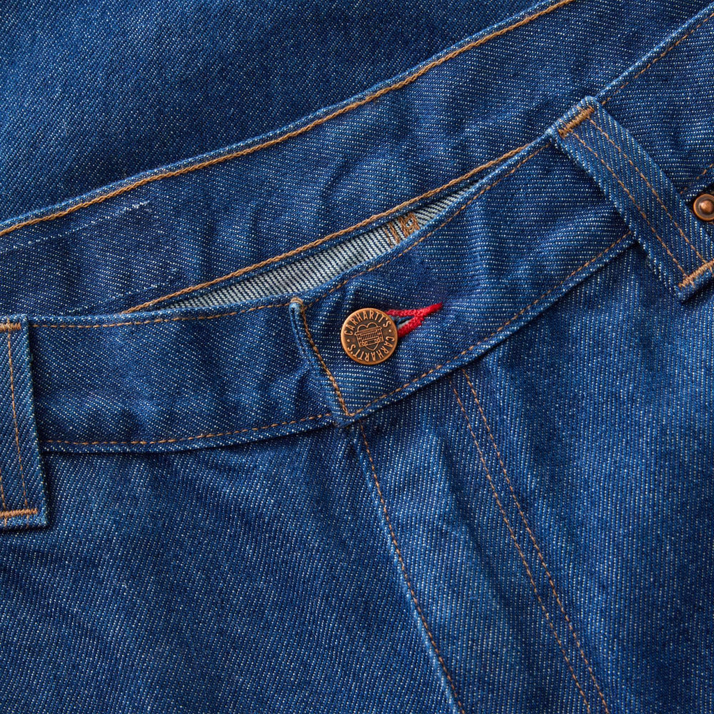 Men's crafted series loose fit straight leg double-knee work jeans