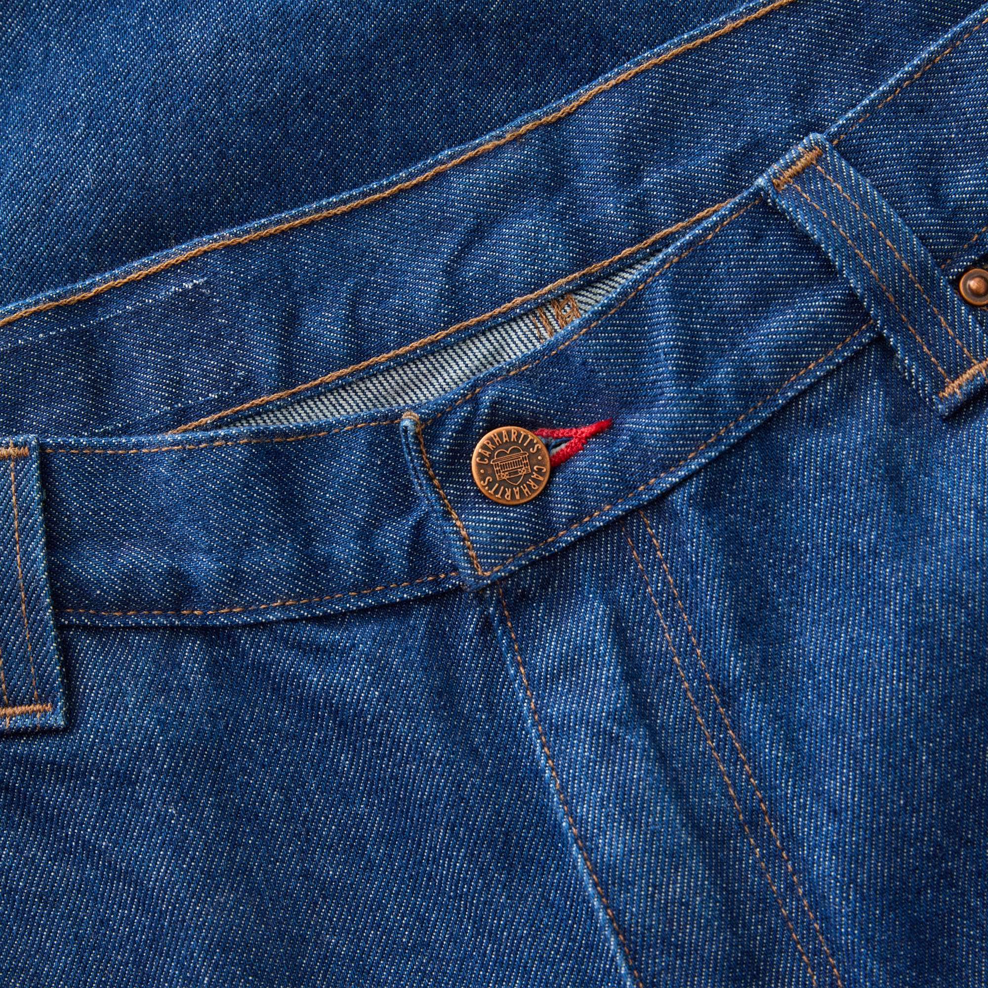 Men's crafted series loose fit straight leg double-knee work jeans